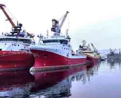 Витязь (Траулеры, Мурманск); Вайгач (Проект КСП01, Мурманск); Венгери (Проект Havyard 842, Санкт-Петербург)