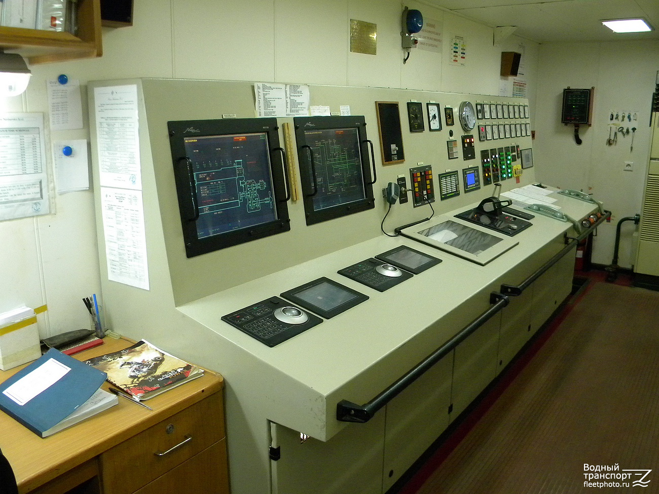 CDRY Green. Машинные отделения