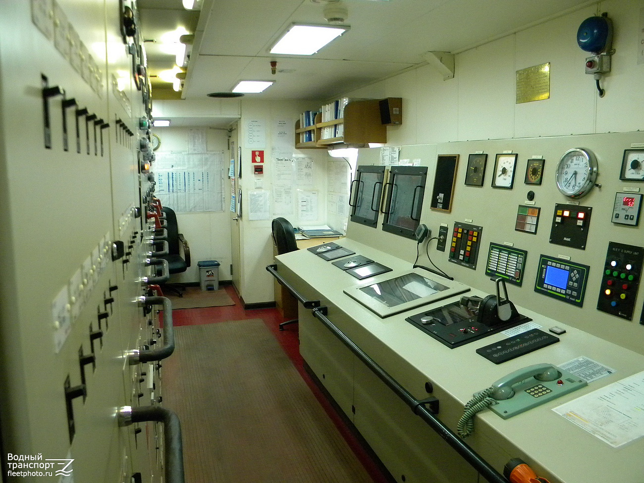 CDRY Green. Машинные отделения