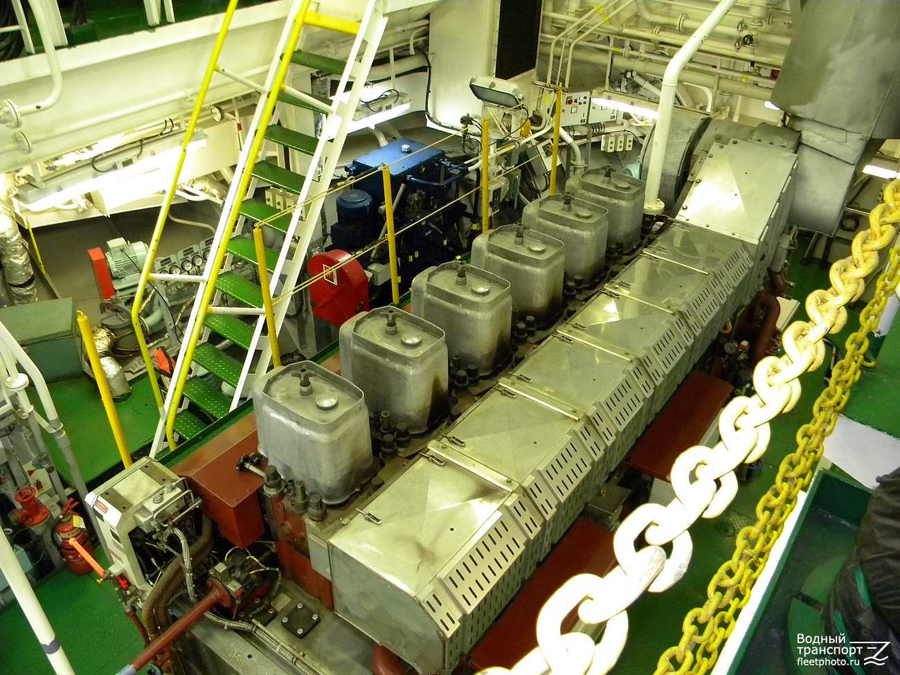 CDRY Green. Машинные отделения