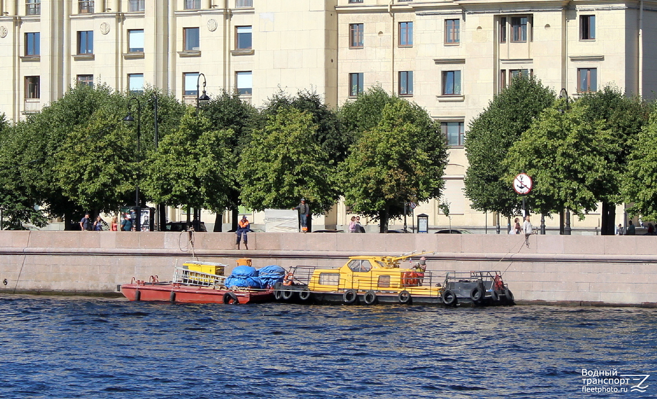 Неопознанный понтон, Вилюй. Северодвинский / Северо-Западный / Беломорско-Онежский / Печорский бассейн