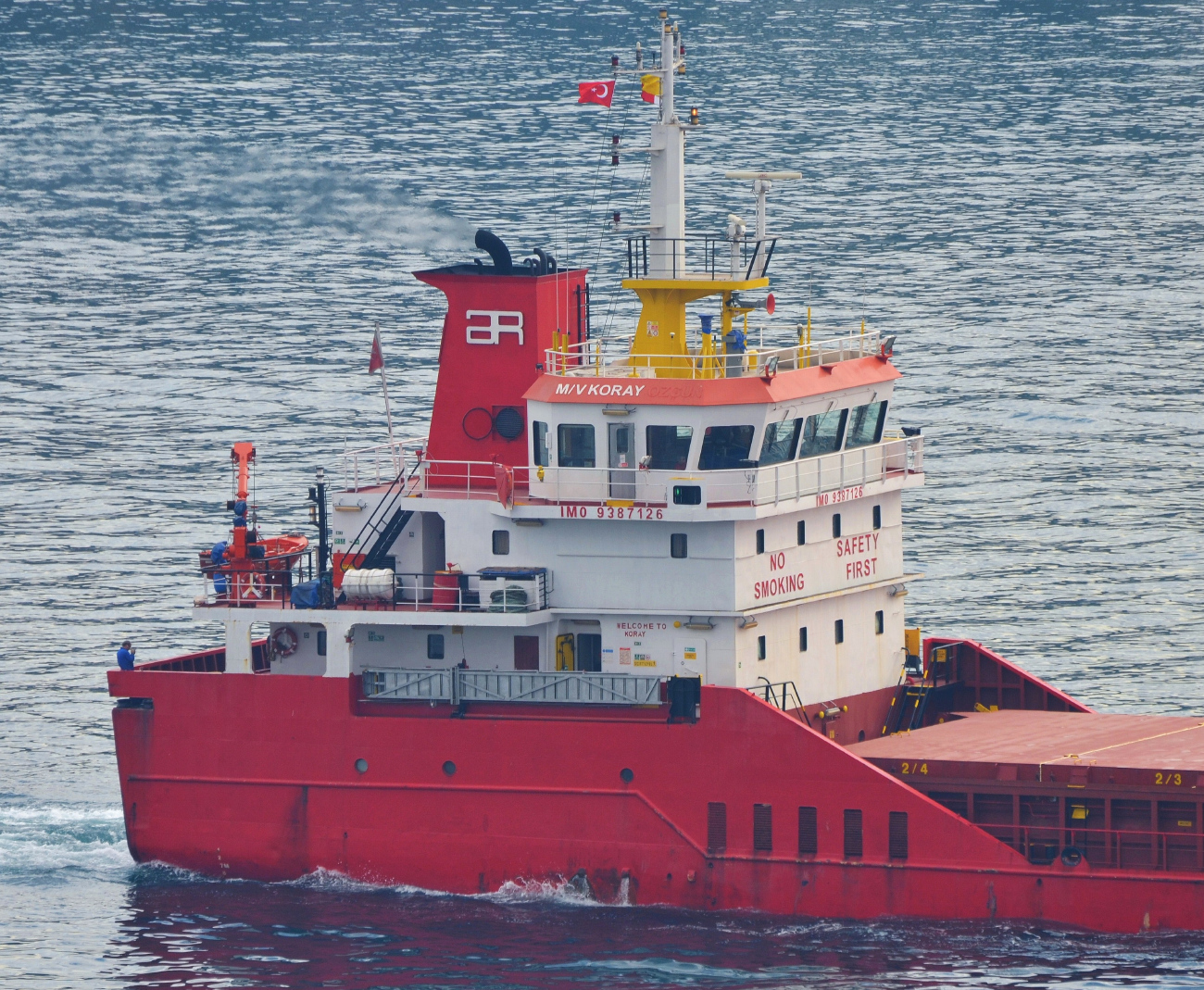 Koray. Vessel superstructures