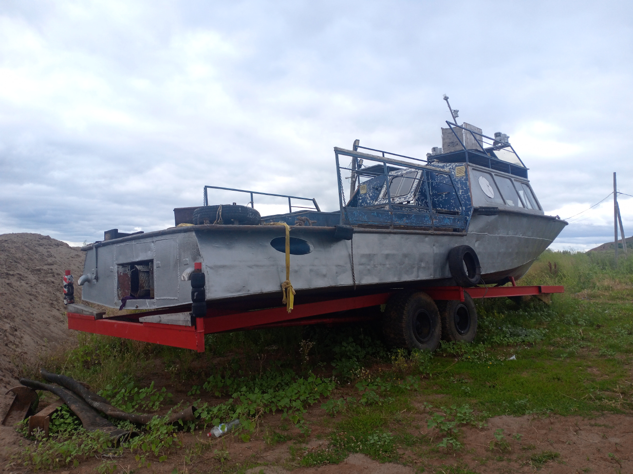 Неопознанное судно - проект КС-100А, АЛ, АС. Камский бассейн