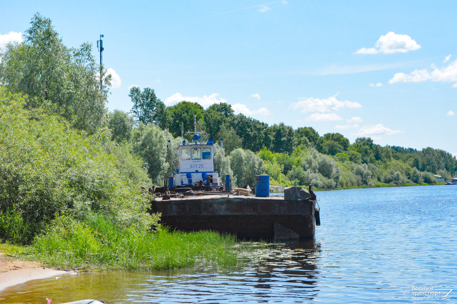 БТТ-28, Баржа-1