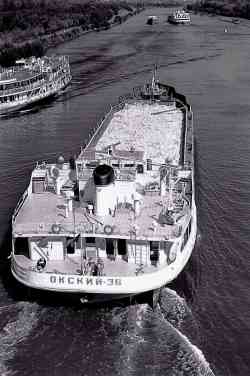 Окский-36 (Тип Окский, проект 559Б, Касимов); Академик Веденеев (Тип Озёрный (ЧССР), проект 3801-С, Москва); Константин Тренёв (Тип Рязань (Иосиф Сталин), проект 737/205, Горький)