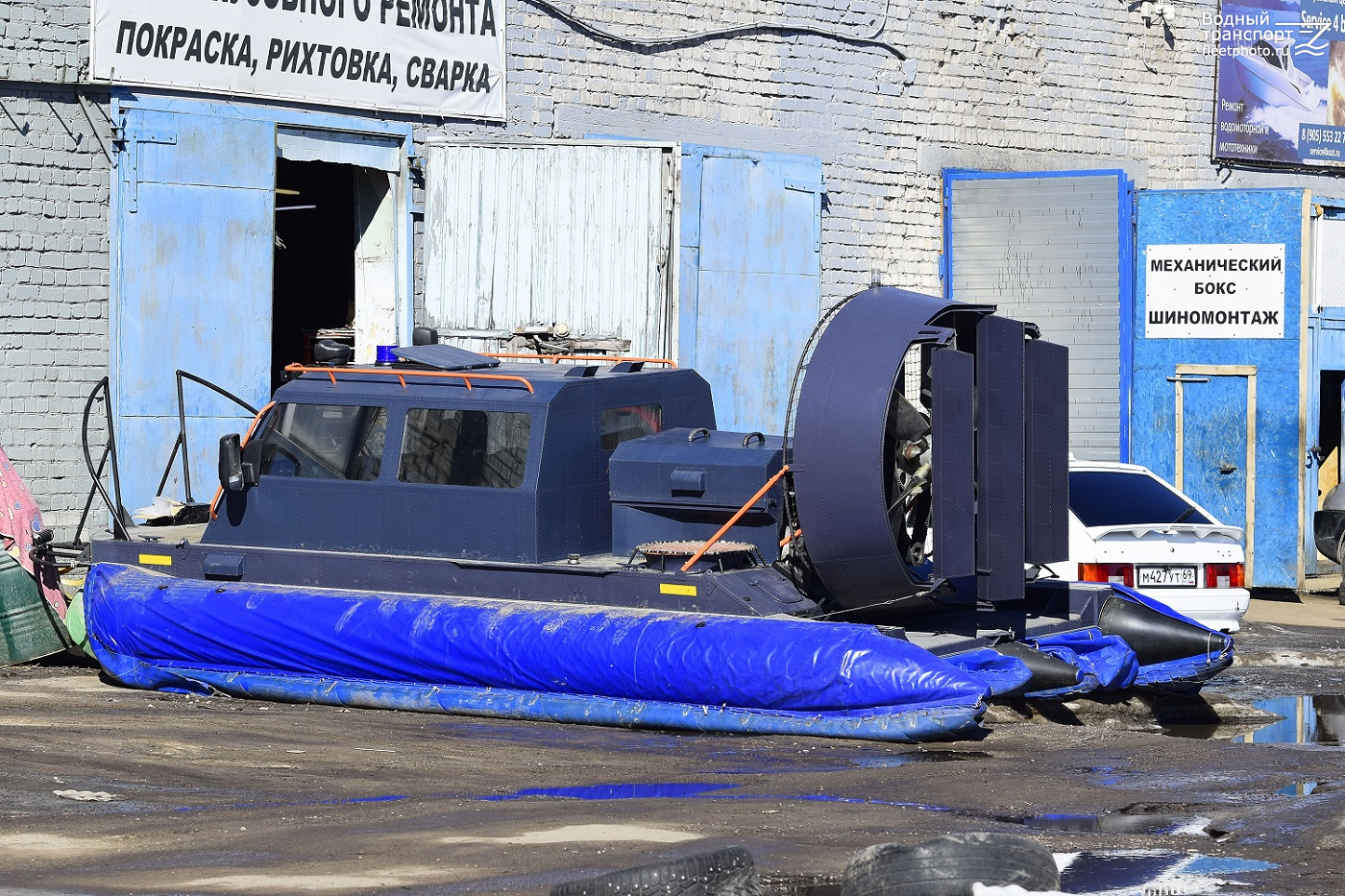 Неопознанное судно - тип Хивус-6. Волжский бассейн