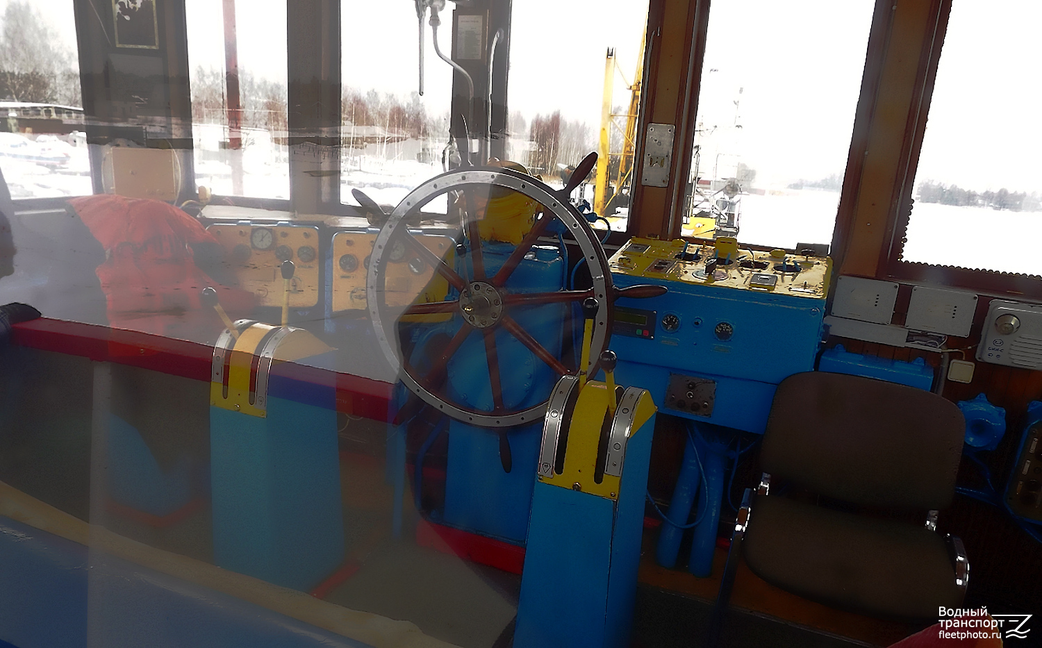 СП-14. Wheelhouses, Control panels