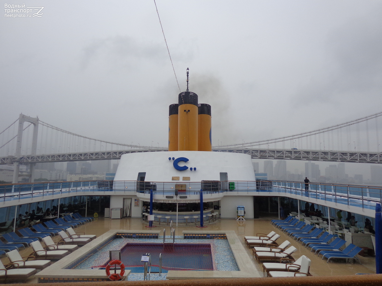 Costa Neoromantica. Виды палуб