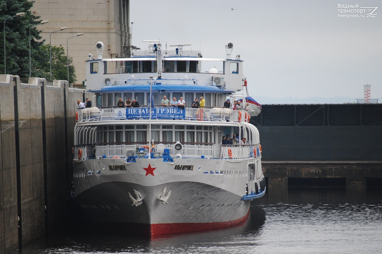 Илья Муромец. Городецкий гидроузел (шлюзы №№ 13/14 и 15/16)