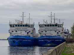 Капитан Букаев (Проект 1105 (Финляндия), тип Капитан Чечкин, Астрахань); Капитан Чечкин (Проект 1105 (Финляндия), тип Капитан Чечкин, Астрахань)