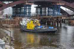 Гидротехник М-1 (Проект 433, 73 (тип ДД), Санкт-Петербург); ПРК-86 "Юпитер" (Проект 1437, тип Цемес, Санкт-Петербург)