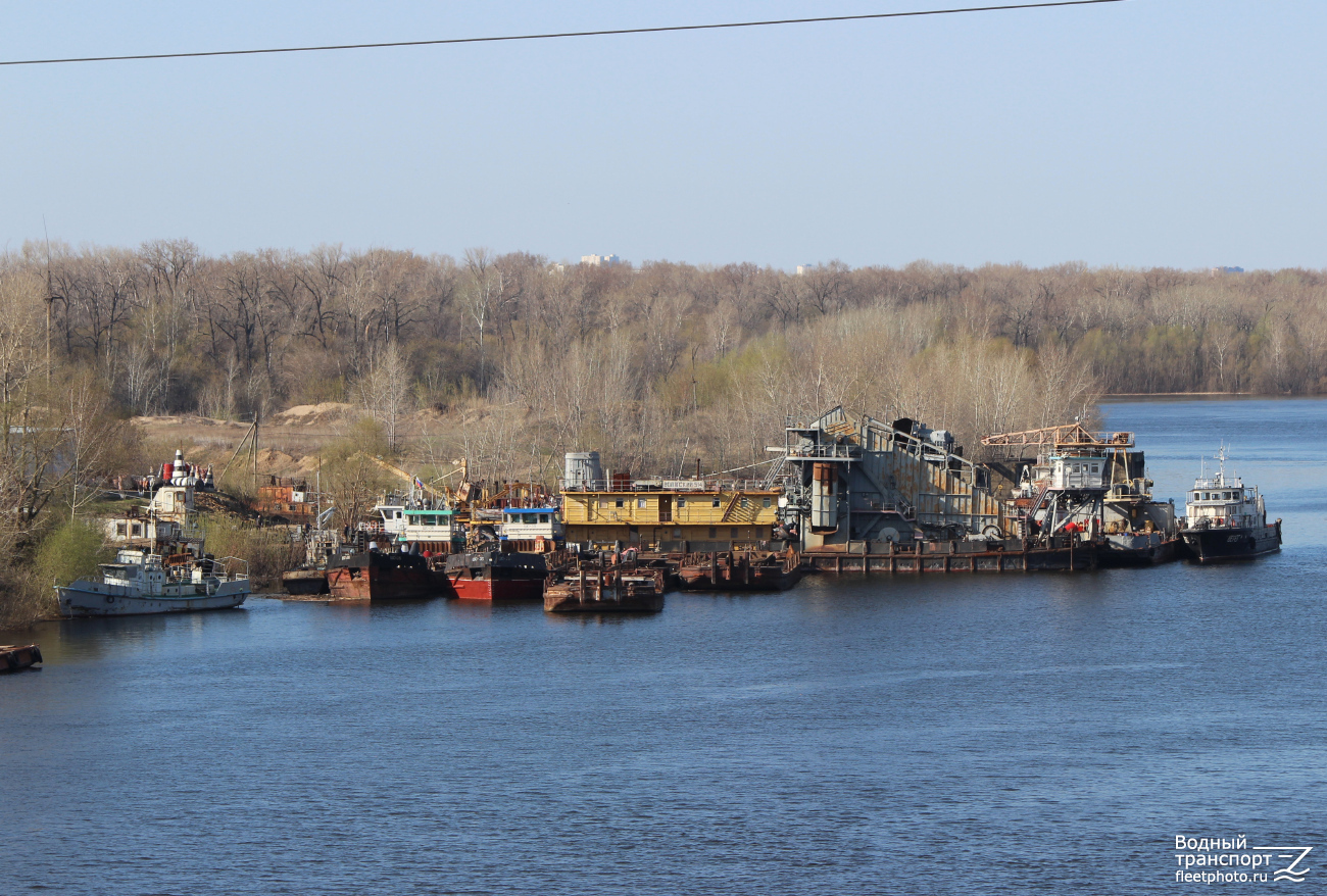 Виктория-3, ШС-36, ШС-35, Волжский-514, Берег