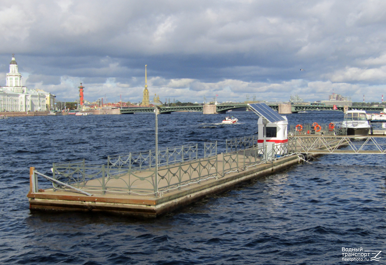 Неопознанный плавучий причал. Северодвинский / Северо-Западный / Беломорско-Онежский / Печорский бассейн