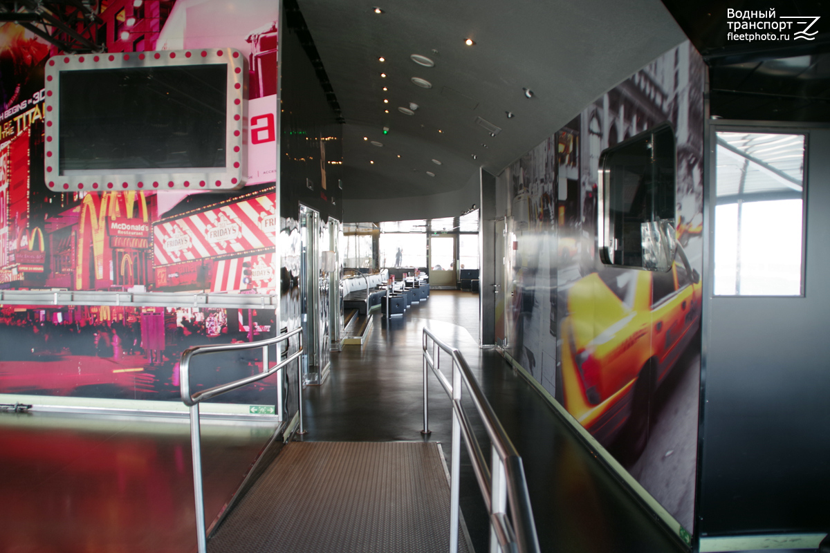 Silja Serenade. Пассажирские помещения