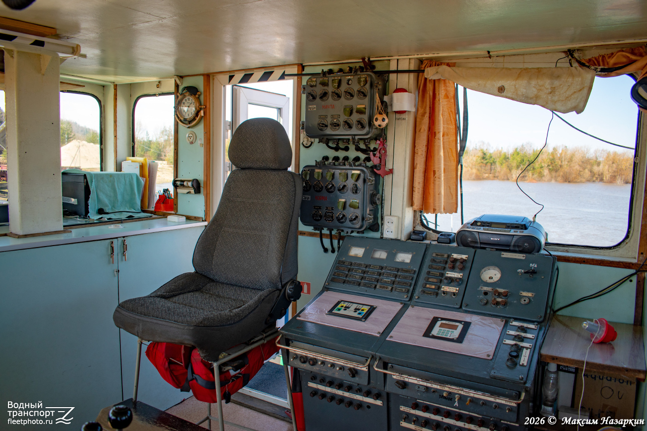 БТМ-487. Рулевые рубки, посты управления
