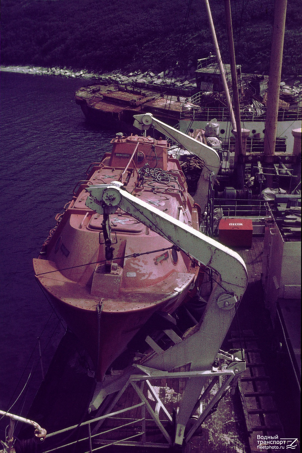 Кулой, Рылеев. Шлюпки и катера