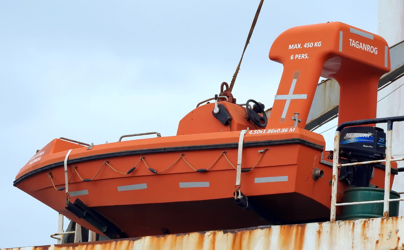 Анастасия. Шлюпки и катера