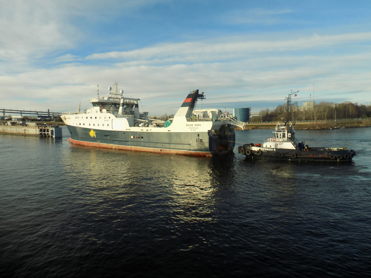 Док №5, Белое Море, Грифон-8