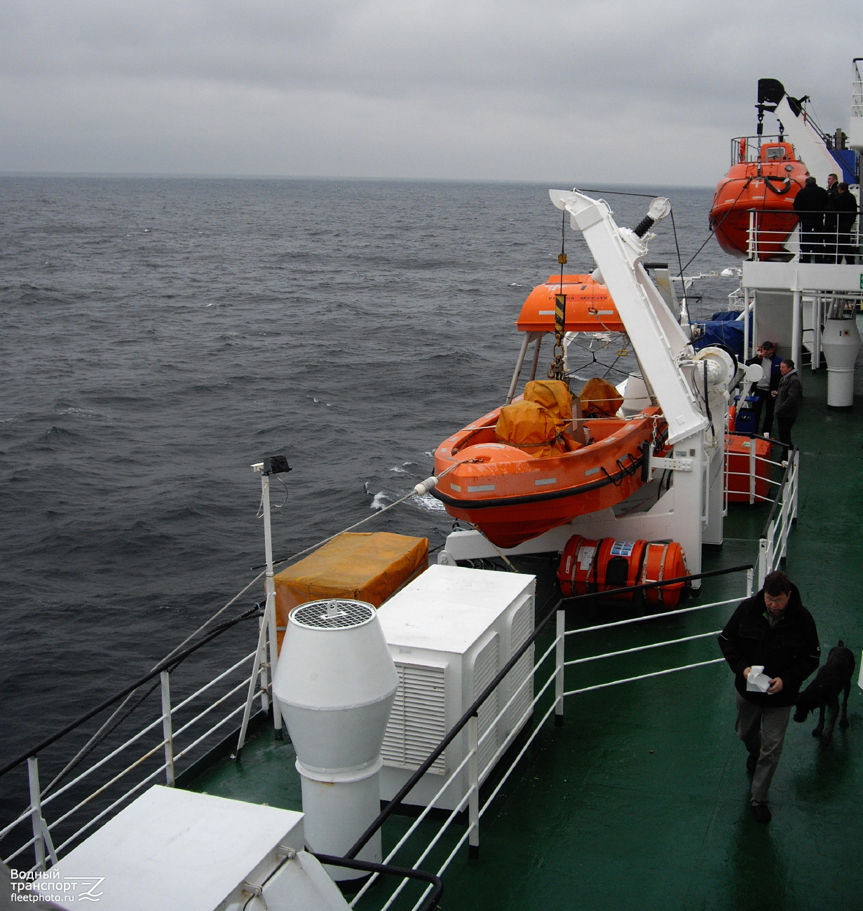 Vilnius Seaways. Deck views
