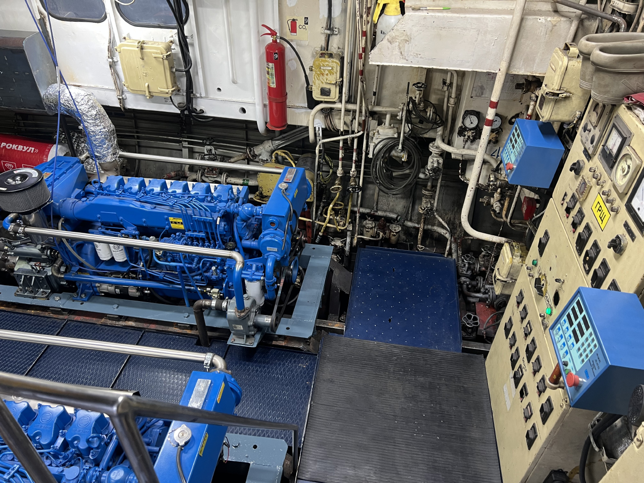 Звезда Невы. Engine Rooms