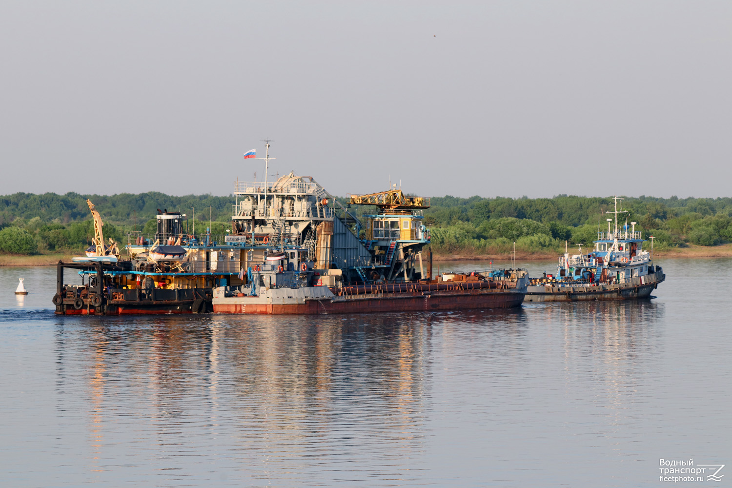 Волжский-517, ШС-7, Разлив