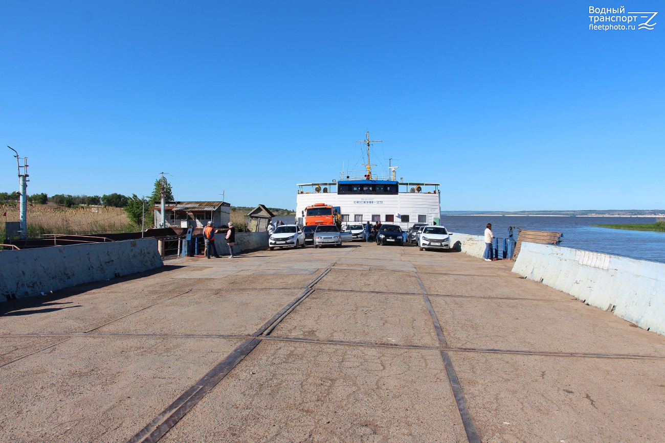 Окский-25. Deck views