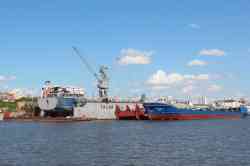 Сталинград (Проект HCR08 (Китай), тип Каллиопа, Таганрог); Плавдок-961 (Проект 19550, Пермь); Волгонефть-250 (Тип Волгонефть, проект 1577, Астрахань)