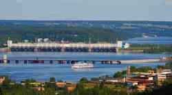 И.А. Крылов (Проект 588 (ГДР), тип В.Чкалов/Родина, Москва); Водные пути — Камский речной бассейн — Река Кама — Камский гидроузел